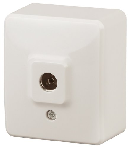 Розетка TV Оконечная накладная Эра Эксперт 1-м. слоновая кость фото Розетка TV Оконечная накладная Эра Эксперт 1-м. слоновая кость картинка